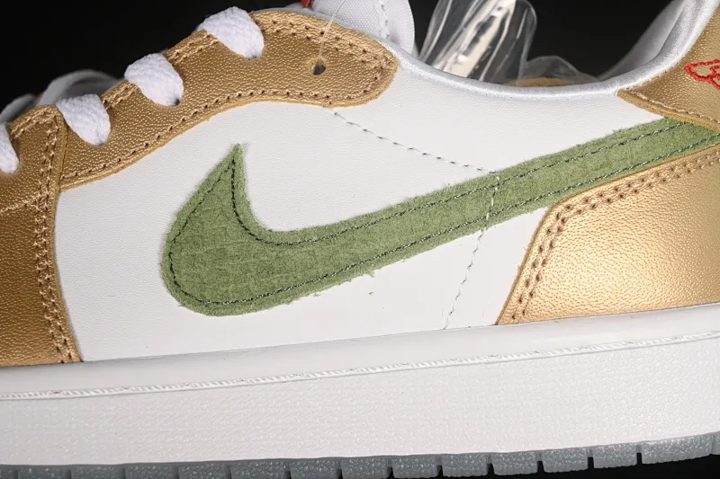 All categories Air Jordan Jordan series basketball shoes Air Jordan 1 Low Air Jordan 1 Low OG GS "Chinese New Year" AJ1 Joe 1 Year of the Dragon zodiac color low-top cultural casual sneakers FQ6593-100